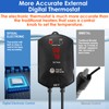 AquaMiracle Aquarium Heater Fish Tank Heater 500W with Dry-Run/Overheating Protection