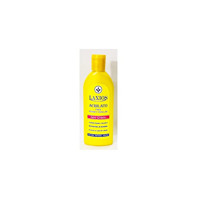 LAXIOS Acrilato Aloe Vera Panthenol Keratina Peinar y Cepillar Zero