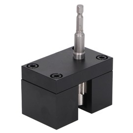 Focket Impact Power Assisted Crimper, Stainless Steel Duct Swaging Tool, Efficient Round Pipe Crimping, Heavy Duty Metal Crimper Replacement for Repair Maintenance