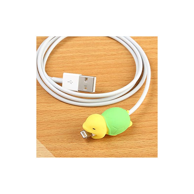 Panda Universal Cute Animal Bites Cable Protector - Prevents Breakage,