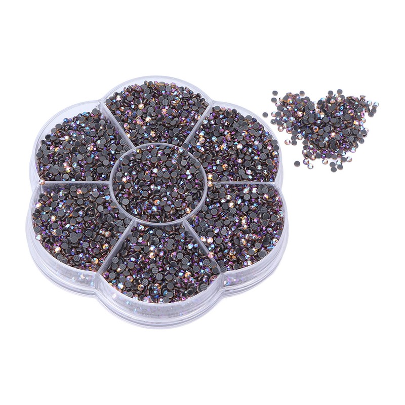 14400pcs Rhinestones Shiny Transparent Decorative Nail Art Accessories for Clothes