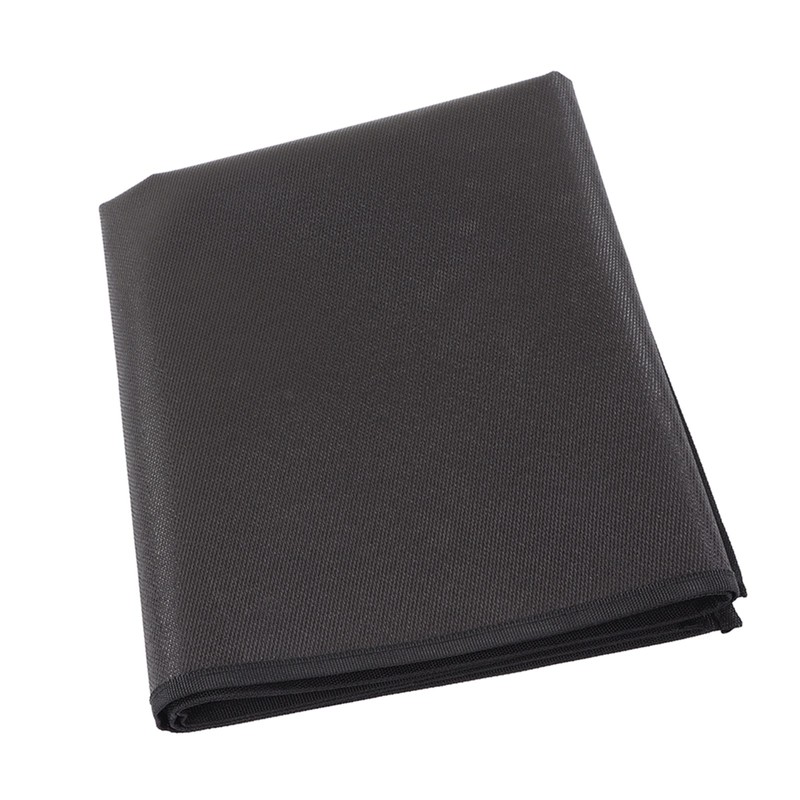 Grill Mat Fireproof Heat Resistant Insulated Pad Protector Black for