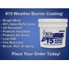 #15 Weather Barrier Coating® White one Gallon