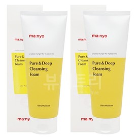 Manyo Factory Pure Deep Cleansing Foam 200ml + 200ml / 마녀공장 퓨어 딥 클렌징 폼 200ml + 200ml