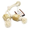 Elkwood Coffee Wood Rope Toy | Durable Rope Chew, Hypoallergenic