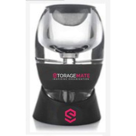 StorageMate Premium Wine Aerator Decanter Pourer Spout Set - Multistage Aeration Pourer - Red Wine Purifier for Wine Lovers - Quick Wine Filter Pourer Kit - Novelty Gift for Wine Enthusiasts