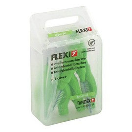 TANDEX Flexi Interdental Brushes 1.0 mm Pack of 6