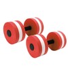 2 PCS EVA Water Floating Dumbbell Yoga Exercise Water Foam
