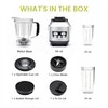Simple Deluxe Smoothie Blender, 1200W Powerful Countertop Blenders for Kitchen,