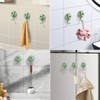 SOCONT Heavy Duty Vacuum Suction Cup Hooks, Pastel Green Plated