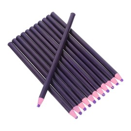 SHERCHPRY 12 Piezas Marcadores De Cera Peel-off Morado Lápices De Cera Portátiles Para Niños Y Adultos Para Marcar En Superficies Duras Y Porosas Sin Sacapuntas Fácil De Usar