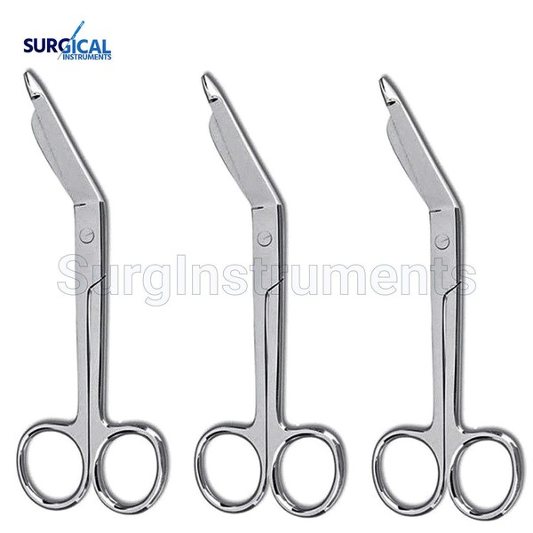 SURGICAL ONLINE 3 pcs of Lister Bandage Scissors 5.5" Medical Instruments High Grade Surgical Stainless Steel