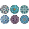 Totally Turkish – Patterned Drink Coasters Set of 6 –