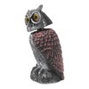 Owl Decoy Plastic Striped Small Shakeable Waterproof Vivid Shape Fake