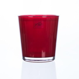 Flower pot Orchid conical red 12,5 cm hoch Ø 13,5 cm by Sandra Rich