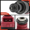 A-Premium Fuel Injectors Set of 4 Compatible with Volkswagen Jetta