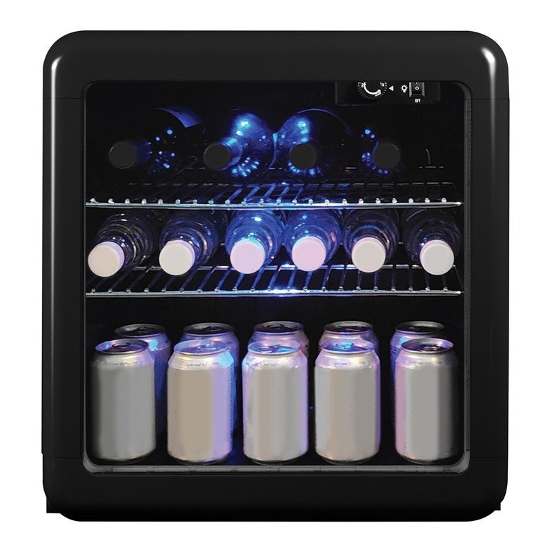 Magic Chef MCB17CHB Beverage Cooler, Black