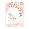 Floral Save The Date Cards for Weddings Invitations with Envelopes