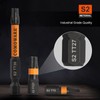 COMOWARE Impact Torx Bit Set 36pcs (TT5-TT40), S2 Steel Security