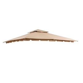 Garden Winds Replacement Canopy Top Cover for The Bali Gazebo - RipLock 350