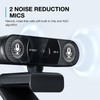 EMEET C960 2K Webcam with Microphone, 2K QHD, 2 Noise-Reduction