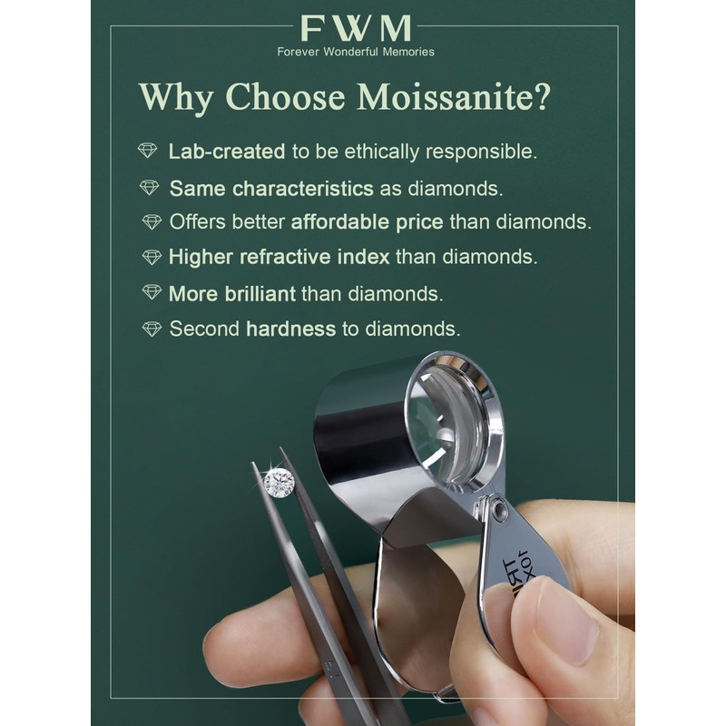 Wedding Band Women Sterling Silver Stackable Moissanite Eternity Ring Bezel