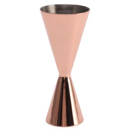 Cocktail Double Jigger Stainless Steel Innovative Wine Measuring Cup Bartending Measuring Jigger 1/2oz Copper Plating