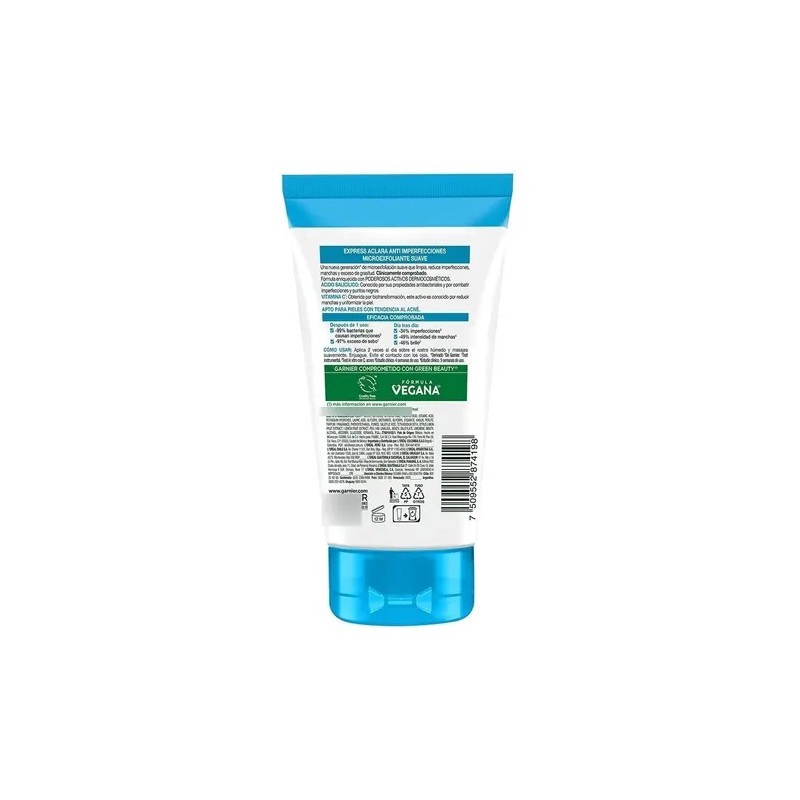 Gel Limpiador Anti-imperfecciones Garnier Express 150ml