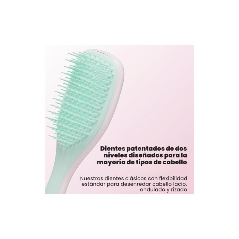Tangle Teezer El mini cepillo desenredante definitivo para cabello húmedo