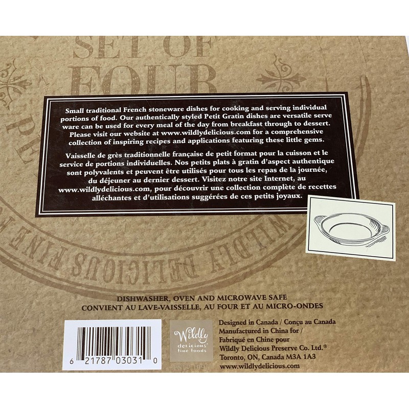 Verano Spanish Ceramics Wildly Kitchen Dining Petite Gratin Side Dish