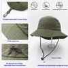 WANYI Bucket Hat for Men Women Foldable Sun Hats UV