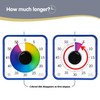 Visual Timer 7.5 inch; 60 Minute 1 Hour Countdown Timer