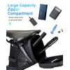 SUBORAWOS Bike Phone Mount Bag EVA Hard Shell Waterproof TPU