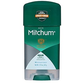 (Pack of 10) Mitchum Power Gel Anti-Perspirant Deodorant Unscented 2.25 oz (*Packaging may vary)