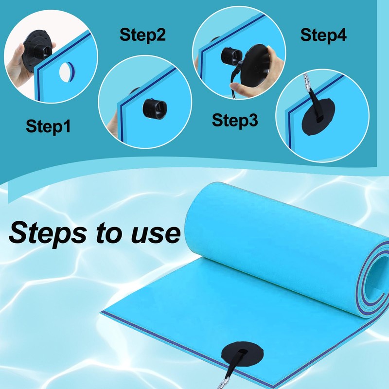 Floating Water Mat Tether Kit Lily Pad Tether Floating Mat