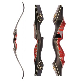 PMZ Archery 15-60lbs PMZ Archeru Handmade Recurve Bow for Shooting Takedown American Hunting Bow WholesaleColor: 35lbs