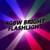 HYVCZP Scalable Blue LED Flashlight 3 Mode Powerful Long Range
