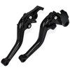 MTCRIGHTER 3D Fishbone Pattern Short Brake Clutch Lever for Kawasaki
