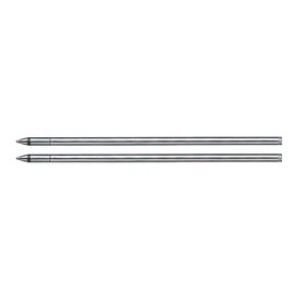 PARKER Parker S1169312 Multi-Function Ballpoint Pen Refill, Black, 2 Piece Set, Black, F, Fine Point, 0.03 inches (0.8 mm), Oil-based, Ballpoint Pen Refill, Genuine Imported Product