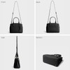 David Jones - Women's handbag - PU leather tote bag