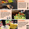 N NOBLE FAMILY 38PCS Griddle Accessories Kit, Professional Grill Tools
