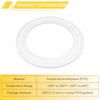 RIXIGOOD 20PCS 1.5 Inch Tri Clamp PTFE Gaskets for 1.5"