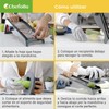 CHEFOLLA Cortador de Verduras, Rallador de Acero Inoxidable Cocina