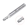 sourcingmap 4PCS 6mm Shank 4mm x 11mm Straight Flat Nose