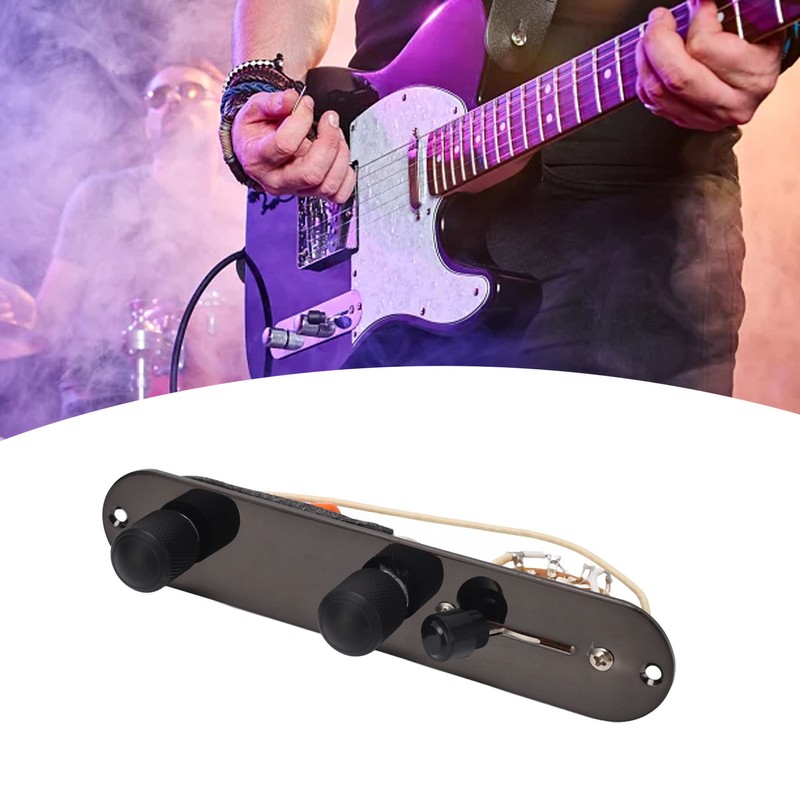Prewired Loaded Guitar Control Plate 3 Way Fully Load Blade