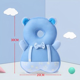 Baby Head Protector Cushion Toddler Backpack Baby Head Protector & Baby Knee Pads Adjustable Toddlers Head Safety Pad Cushion Backpack for Age 5-24months