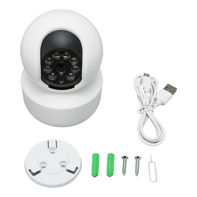 Smart Security Camera 1080P Wireless Connection Two Way Audio Remote