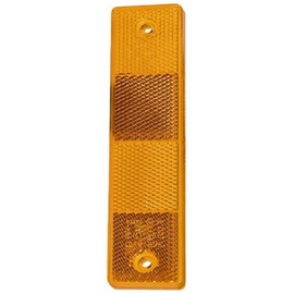 HELLA 8RA 002 023-021 Reflex Reflector - Lens Colour: Yellow - Bolted