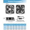 Wathai AC Axial 2060 200mm Case Muffin Fan 110v 120V