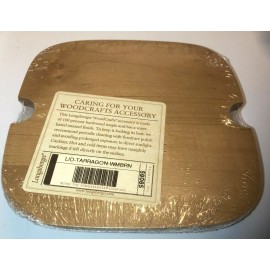 Longaberger WoodCrafts Lid for the Tarragon Booking/Coaste